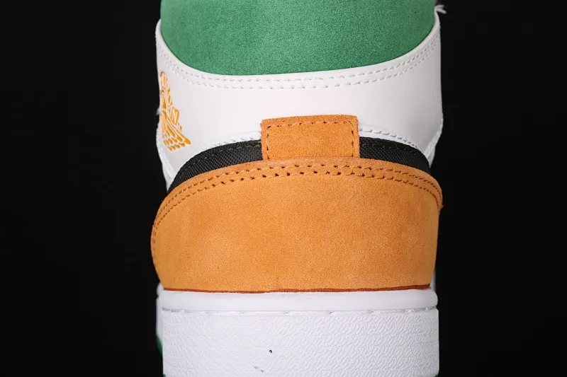 All categories Air Jordan Jordan series basketball shoes Air Jordan 1 Mid Air Jordan 1 Mid AJ1 Joe 1 mid-top gold medal color matching 852542-101